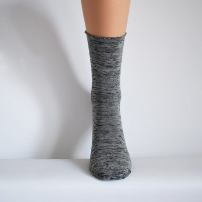 Nogavice brez elastike - Nogavice za diabetike - Slovenske nogavice - Barva siva 5